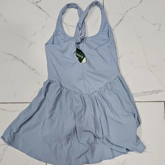 NWT Halara BreezeFul Square Neck Backless Mini Dress | Fits Like Small | No Cups - Picture 6 of 6